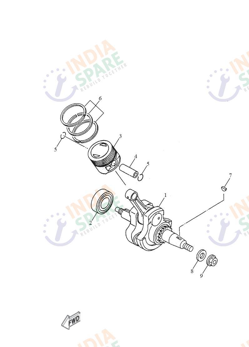 CRANKSHAFT & PISTON